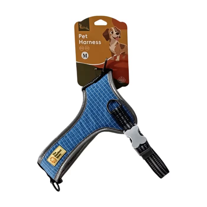 Pawfect U Shaped Checked Harness