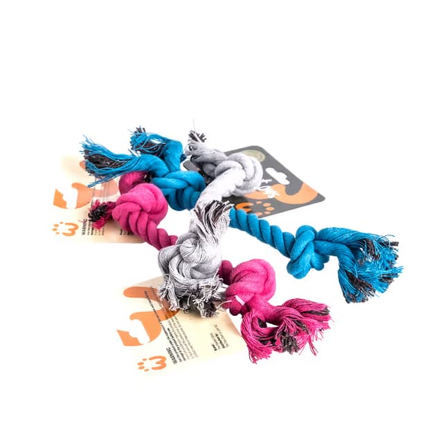 Pawfect Double Knot Cotton Rope Toy