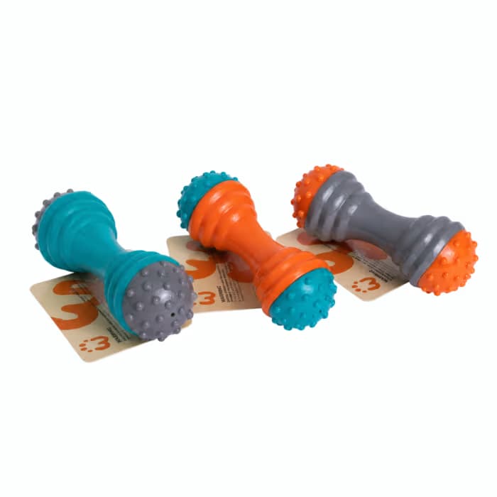 Pawfect Color Mixed Sound-emitting Dumbell