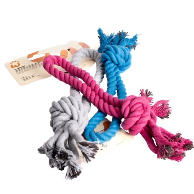 Pawfect Single Knot Cotton Rope Toy