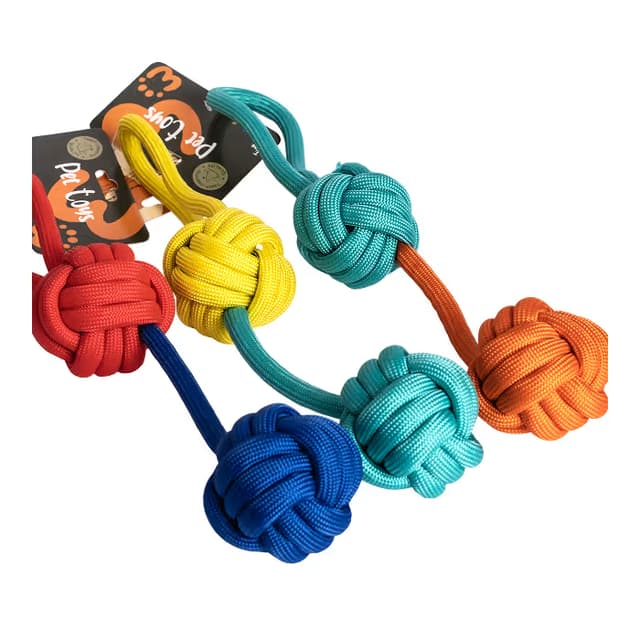 Pawfect Double Ball Cotton Rope Toy